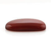 RED ONYX IRREGULAR CUSHION CAB 26X13MM 14.90 Cts.