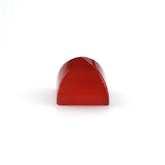 RED ONYX PYRAMID SQUARE CAB 5MM 0.88 Cts.