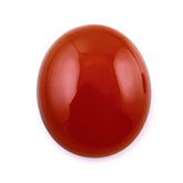 RED ONYX OVAL CAB 14X12MM 5.47 Cts.