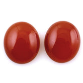 RED ONYX OVAL CAB 14X12MM 5.47 Cts.