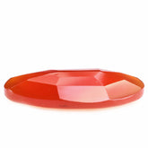 RED ONYX CUT IRREGULAR OVAL 22X14MM 9.02 Cts.