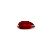RED ONYX PEAR CAB (DARK) 4.20X3.11MM 0.13 Cts.