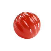 RED ONYX MELON CARVED BALLS (HALF DRILL) (DES#70) 10MM 7.00 Cts.