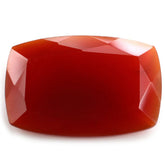 RED ONYX CUT CUSHION 24X17MM 16.11 Cts.