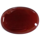 RED ONYX OVAL CAB 25X18MM 27.67 Cts.