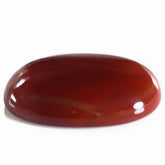 RED ONYX OVAL CAB 25X18MM 27.67 Cts.