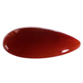RED ONYX PEAR CAB 30X22MM 27.21 Cts.