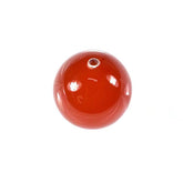 RED ONYX PLAIN ROUND BALL (DARK OLISH)(CLEAN)(H/D_0.75) 10.00X10.00 MM 7.03 Cts.