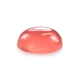 RHODOCHROSITE PLAIN OVAL CAB (CLEAN) 11X9MM 4.66 Cts.