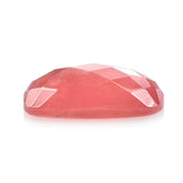 RHODOCHROSITE CHECKER CUT CUSHION CAB (CLEAN) 14X10MM 6.26 Cts.