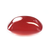 PERUVIAN RHODOCHROSITE PLAIN LENTIL CUSHION 14.00MM 13.32 Cts.