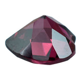 RHODOLITE CHECKER CUT HEART 6MM 0.89 Cts.