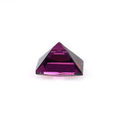 RHODOLITE GARNET PRINCESS CUT SQUARE (SUPER PURPLE)(SI) 7.00X7.00 MM 2.19 Cts.