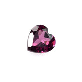 RHODOLITE CUT HEART (REDISH PURPLE LIGHT)(SI) 6.00X6.00 MM 1.13 Cts.