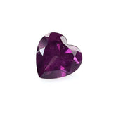 RHODOLITE CUT HEART (PURPLE MEDIUM)(HI) 7.00X7.00 MM 1.60 Cts.