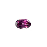 RHODOLITE CUT OVAL (REDDISH PURPLE LIGHT)(HI) 6.00X4.00 MM 0.55 Cts.