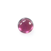 RHODOLITE PLAIN ROUND CAB (PURPLE LIGHT) (CLEAN) 4.00X4.00 MM 0.43 Cts.
