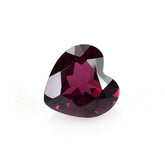 RHODOLITE CUT HEART (REDDISH PURPLE DARK)(CLEAN) 8.00X8.00 MM 2.50 Cts.