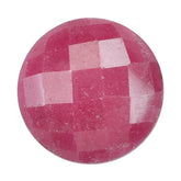 RHODONITE BRIOLETTE ROUND 15MM 17.10 Cts.