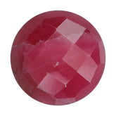 RHODONITE CHECKER CUSHION CAB 8.00X8.00 MM 2.13 Cts.