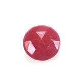 RHODONITE ROSE CUT BRIOLETTE ROUND 8MM 2.30 Cts.