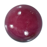 RHODONITE ROUND CAB 13MM 10.98 Cts.
