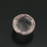 ROSE QUARTZ PATCH CUT DOME ROUND 12MM 8.05 Cts.