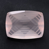 ROSE QUARTZ FANCY CONCAVE CUSHION (#6) 27X20MM 42.21 Cts.