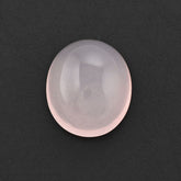 ROSE QUARTZ OVAL CAB 12X10MM 4.56 Cts.