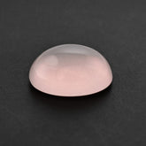 ROSE QUARTZ OVAL CAB 12X10MM 4.56 Cts.