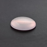 ROSE QUARTZ ROUND CAB (FLAT) 12MM 3.46 Cts.