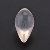 ROSE QUARTZ PLAIN DROP (HALF DRILL) 18X10MM 10.00 Cts.