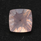 ROSE QUARTZ LONG STEP CONCAVE CUSHION 12MM 6.63 Cts.