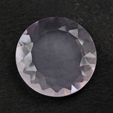 ROSE QUARTZ CONCAVE ROUND FLAT COIN 15MM 6.27 Cts.