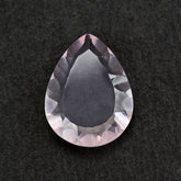 ROSE QUARTZ CONCAVE PEAR FLAT 16X12MM 5.05 Cts.