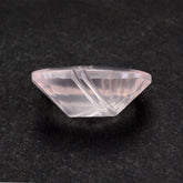 ROSE QUARTZ BUFFTOP EVIL EYE OVAL 20X15MM 15.43 Cts.