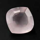 ROSE QUARTZ STEP CUT ONION (MILKY) 12MM 4.96 Cts.