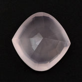 ROSE QUARTZ STEP CUT ONION (MILKY) 12MM 4.96 Cts.