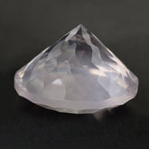 ROSE QUARTZ NIRVANA CUT ROUND (SEMI-MILKY) (NICE COLOR) 14MM 8.83 Cts.