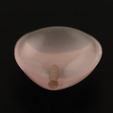 ROSE QUARTZ LENTIL PEAR TRANSPARENT NICE (HALF DRILL) 16X12MM 7.23 Cts.