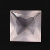 ROSE QUARTZ PRINCESS CUT SQUARE (SEMI-MILKY) (NICE COLOR) 10MM 4.35 Cts.