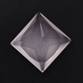 ROSE QUARTZ PRINCESS CUT SQUARE (SEMI-MILKY) (NICE COLOR) 10MM 4.35 Cts.