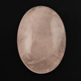 ROSE QUARTZ OVAL CAB (MILKY) 28X20MM 37.15 Cts.