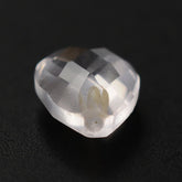 ROSE QUARTZ BRIOLETTE PEAR TRANSPARENT (MEDIUM) (HALF DRILL) 7X5MM 0.72 Cts.