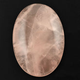 ROSE QUARTZ OVAL CAB (MILKY) 40X28MM 76.64 Cts.