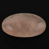 ROSE QUARTZ OVAL CAB (MILKY) 40X28MM 76.64 Cts.