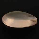 ROSE QUARTZ LENTIL PEAR (HALF DRILL) TRANSPARENT NICE 16X12MM 7.07 Cts.