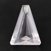 ROSE QUARTZ CUT TRAPEZOID (SEMI-MILKY) (NICE COLOR) 20X15MM 11.72 Cts.