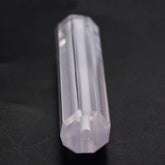 ROSE QUARTZ STEP CUT BARREL (FULL DRILL 1MM) 34X7MM 17.25 Cts.
