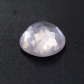 ROSE QUARTZ FLOWER CUT ROUND CAB 5MM 0.40 Cts.